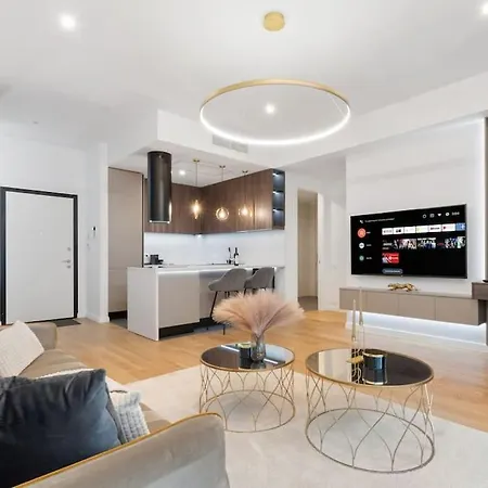 Business Panorama Loft 5star Location, Queen Beds Daire Bükreş
